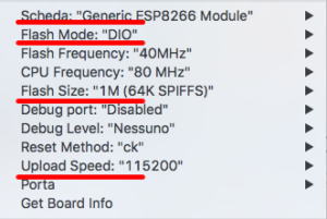 ide arduino per flash sonoff
