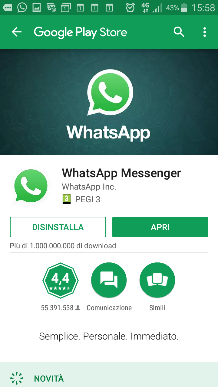 scarica whatsapp come installarlo sul cellulare