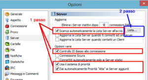 Server emule come aggiornare la lista server semplicemente
