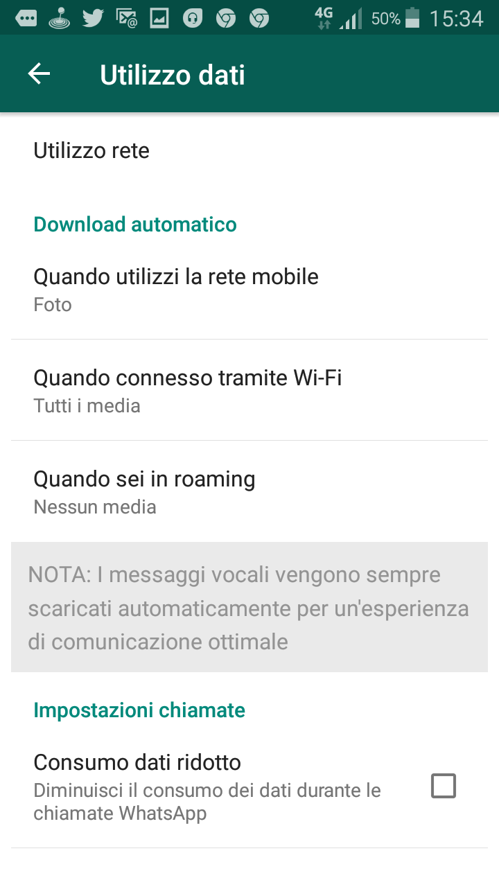 whatsapp gratis la gestione della connettività